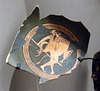 Fragment of a Kylix with a Satyr by the Foundry Painter in the Boston Museum of Fine Arts, June 2010