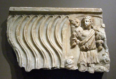 Sarcophagus Fragment with the Good Shepherd in the Walters Art Museum, September 2009