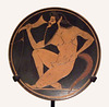 Fragment of a Kylix by Epiktetos with a Satyr in the Boston Museum of Fine Arts, June 2010