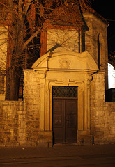 Erfurt bei Nacht - Kirchentor