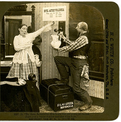 Silas and Samantha at the Astorf-Waldoria, 1903