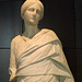 Detail of a Female Statue with a Chiton in the Capitoline Museum, July 2012