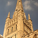 Norwich Cathedral spire, Norfolk, England