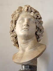 Alexander as Helios in the Capitoline Museum, July 2012