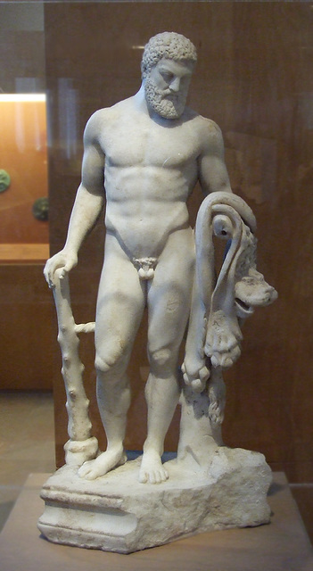 Herakles in the Boston Museum of Fine Arts, October 2009