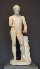 Athlete with a Strigel in the Boston Museum of Fine Arts, October 2009