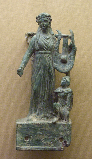 Apollo with a Lyre and Olympos Kneeling in the Boston Museum of Fine Arts, October 2009