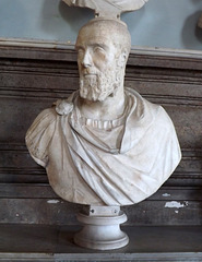 Bust of Pupienus in the Capitoline Museum, July 2012