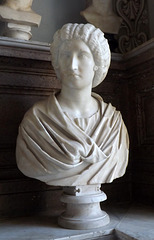 Bust of a Woman in the Capitoline Museum, July 2012
