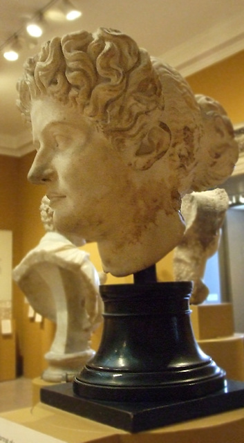 Roman Portrait of a Woman in the Boston Museum of Fine Arts, October 2009