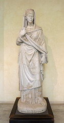 Female Portrait Statue (Faustina the Elder Type) in the Capitoline Museum, July 2012