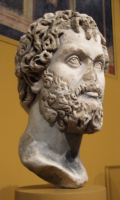 Septimius Severus in the Boston Museum of Fine Arts, October 2009