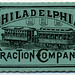 Philadelphia Traction Company Ticket