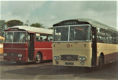 CIÉ (Córas Iompair Éireann) C140 (EZH 140) and C235 (EZH 235) at Ennis, May 1969