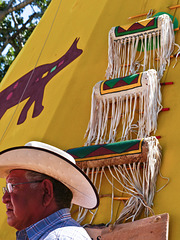 Entrance to the tipi