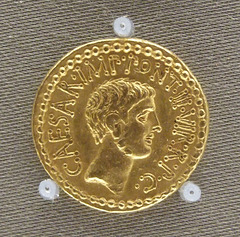 Aureus with the Head of Octavian in the Boston Museum of Fine Arts, October 2009