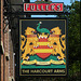 Harcourt Arms pub sign