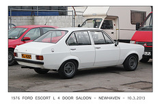 Ford Escort 1976 - Newhaven - 10.3.2013