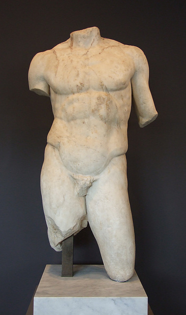 Male Torso (Mercury?) in the Boston Museum of Fine Arts, October 2009