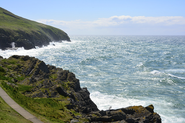 Isle of Man 2013 – Peel Castle – Irish Sea