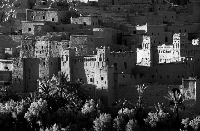 Aït Ben Haddou N&B. Maroc