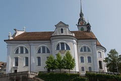 L'église Saint-Martin de Schwyz...