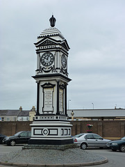 Holyhead Station Clock Tower (1) - 1 July 2013
