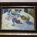 Flowers and a Bowl of Fruit on a Table by Gauguin in the Boston Museum of Fine Arts, June 2010