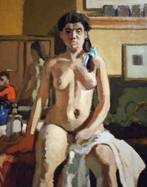 Detail of Carmelina by Matisse in the Boston Museum of Fine Arts, June 2010