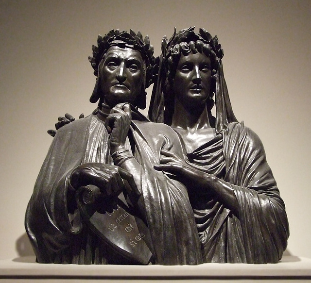 Dante and Virgil by de Triqueti in the Boston Museum of Fine Arts, June 2010