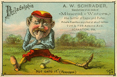 "Not Onto It," Charlie Ferguson, Pitcher, Philadelphia Phillies, 1887