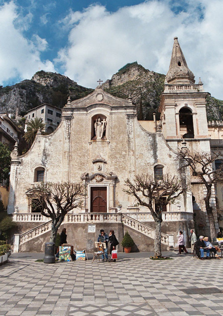 The Baroque Church of San Giuseppe in Taormina, 2005