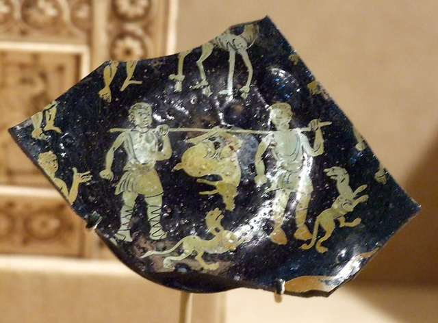 Fragment of a Glass Dish in the Metropolitan Museum of Art, January 2008