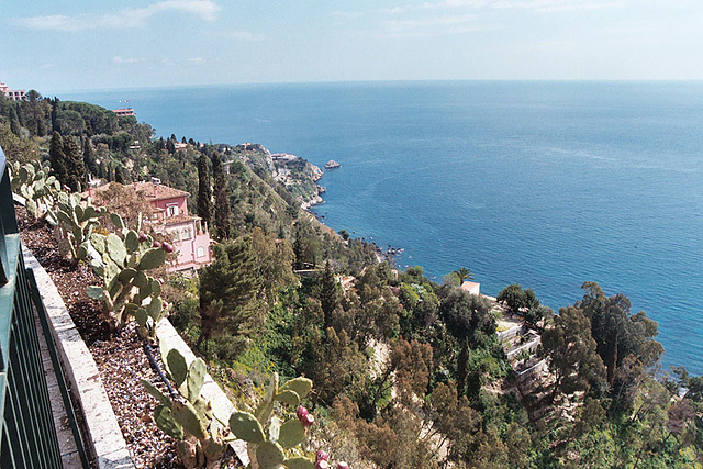 View from Taormina, March 2005
