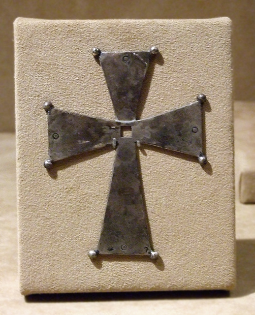 Byzantine Silver Cross in the Metropolitan Museum of Art, January 2008
