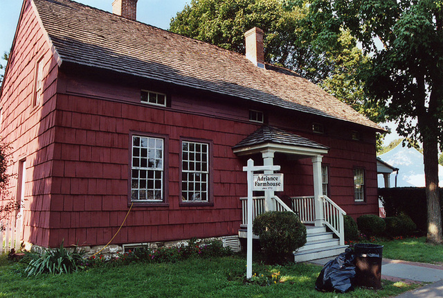 The Adriance Farmhouse at the Queens County Farm Museum Fair, Sept. 2006