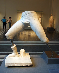 Marble Statue of a Fighting Gaul in the Metropolitan Museum of Art, July 2007