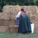 Nicole Reclaiming Arrows at the Queens County Farm Fair Demo, September 2007