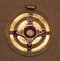 Anglo-Saxon Pendant in the Metropolitan Museum of Art, April 2010