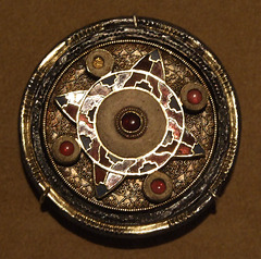 Anglo-Saxon Disc Brooch in the Metropolitan Museum of Art, April 2010