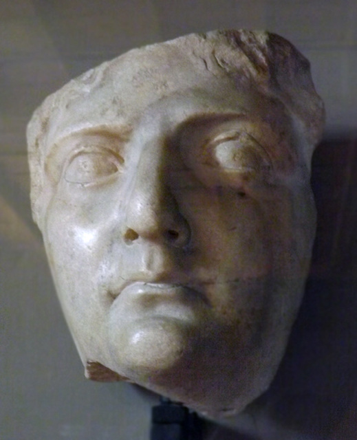 Portrait of Ptolemy III Euergetes in the Vatican Museum, July 2012