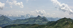Panoramablick auf die Schesaplana