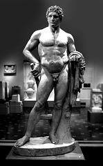 Marble Statue of a Youthful Herakles in the Metropolitan Museum of Art, July 2007