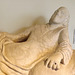 Detail of an Alabaster Urn with a Reclining Male Figure in the Vatican Museum, July 2012