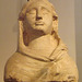 Tomb Marker in the Form of a Female Bust in the Vatican Museum, July 2012
