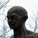 Detail of a Statue of Gandhi in Washington DC, January 2011