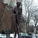 Statue of Gandhi in Washington DC, January 2011