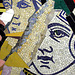 Mosaics by Stephen Johnson in the DeKalb Avenue Subway Station in Downtown Brooklyn, May 2008