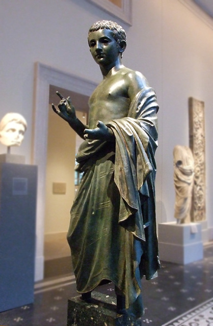 Bronze Statue of an Aristocratic Boy in the Metropolitan Museum of Art, July 2007