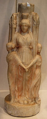 Marble Statuette of Triple-Form Hekate and the Three Graces in the Metropolitan Museum of Art, July 2007
